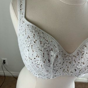 Lane Bryant Cacique 40DDD Balconette Lined Lace Bra